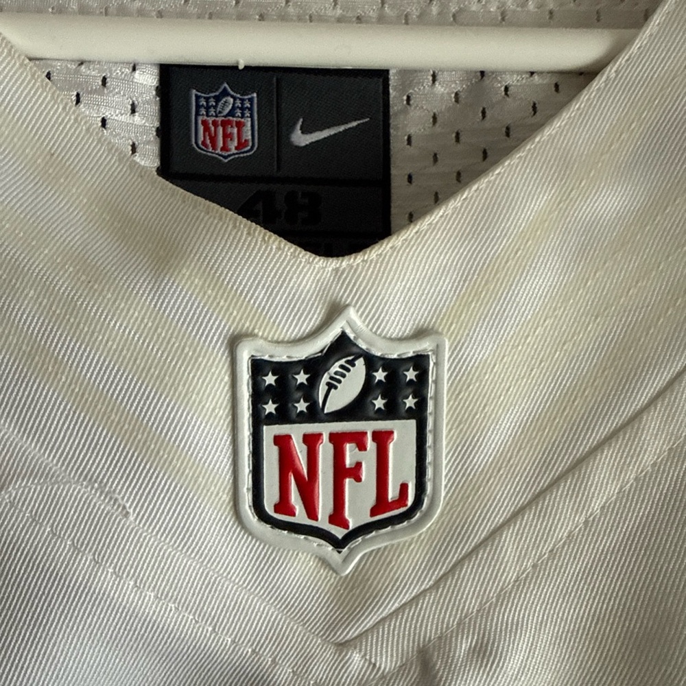 Men’s Nike Pat McAfee #1 Indianapolis Colts Vapor Elite Jersey Sz 48 White RARE - Picture 5 of 6